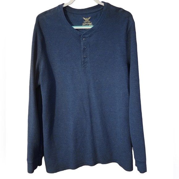 Faded Glory | Shirts | Mens Waffle Long Sleeve Shirt | Poshmark